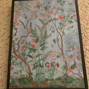 Gucci Floral Scarf